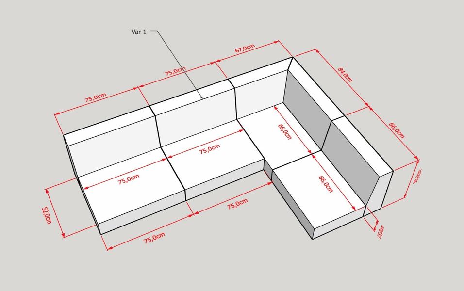Функціональний модульний диван модель Bullfrog AKITO - немецкая элитная мебель премиум класса